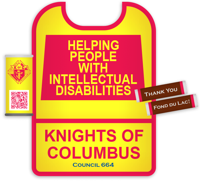 KofC Tootsie Roll Drive graphic for Fond du Lac.