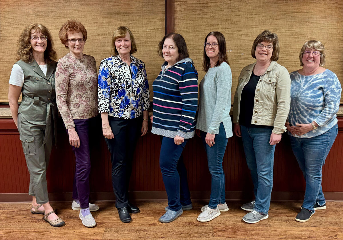 Knights of Columbus Ladies Auxiliary 2025 board members.
